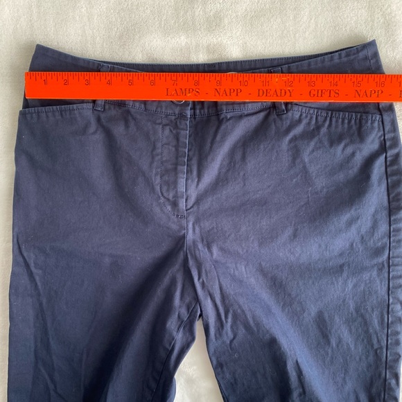 Talbots‎ Womens Navy Blue Shorts 8 Bermuda Perfect Everyday Preppy Causal Beach - Picture 7 of 11